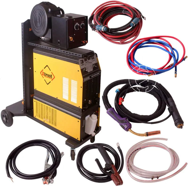 Ztrust MCU MIG-500DP fogyóelektródás védőgázas inverteres hegesztő 30 - 500 A 400 V Árcsökkenés