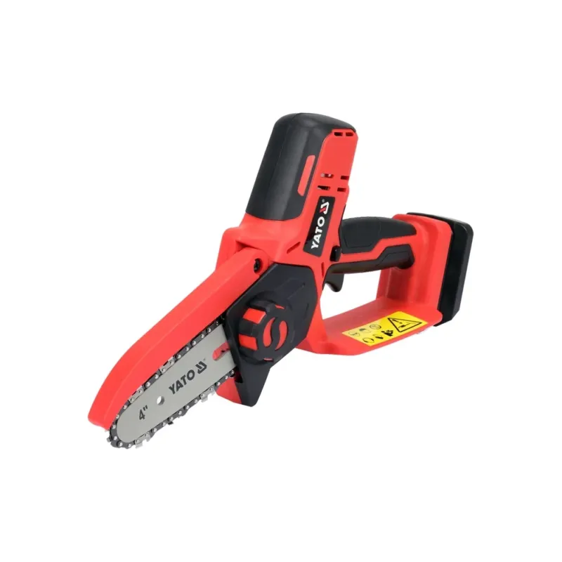Yato YT-828136 akkus láncfűrész 18 V 100 mm Szénkefés Akku és töltő nélkül Prémium
