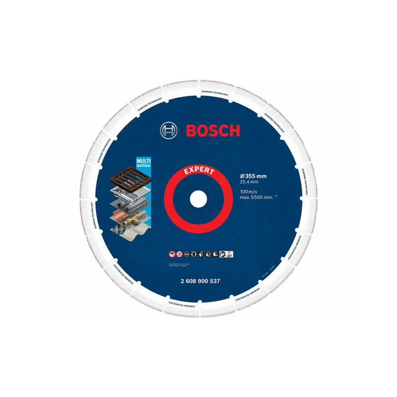 Bosch Expert Diamond Metal gyémánt vágótárcsa 355 x 25,4 mm Azonnali szállítás