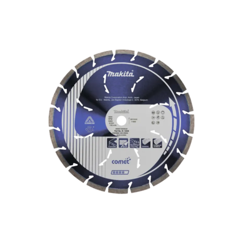 Exkluzív ajánlat Makita Comet gyémánt vágótárcsa 230 x 22,23 mm