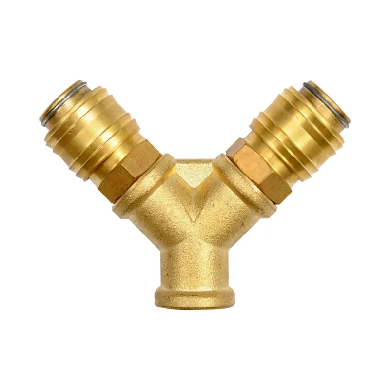 Kihagyhatatlan ajánlat Yato levegős elosztó 3/8 inch belső - 2 x 1/4 inch külső