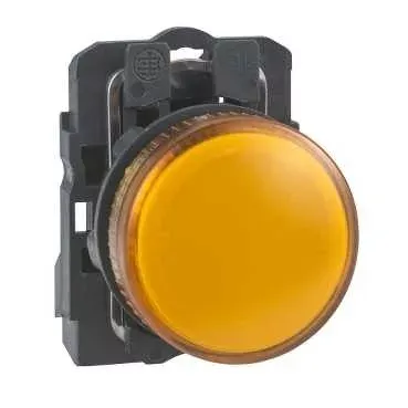 Vedd meg most Schneider Illuminating block with 22mm yellow LED XB5AVB5
